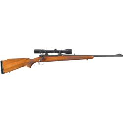 Pre-64 Winchester Model 70 Featherweight Bolt Action Rifle in 243 Winchester with Scope