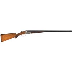 Engraved Ansley H. Fox 'AE' Grade Double Barrel Shotgun