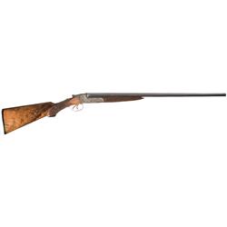 Rare Engraved Ithaca Flues Model 4E 28 Gauge Double Barrel Shotgun