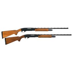 Two Remington Small Gauge Model 870 Wingmaster Slide Action Shotguns A) Remington Model 870 Wingmast