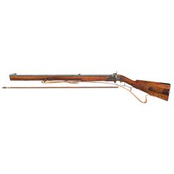 Contemporary Left Handed John Panek Percussion Rifle
