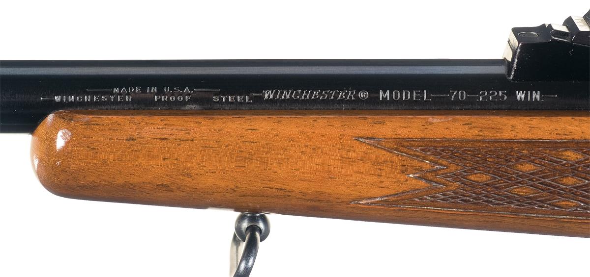 Post-64 Winchester Model 70 Bolt Action Rifle in 225 Winchester