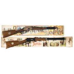 Two Boxed Winchester Lever Action Commemorative Long Arms A) Winchester Model 94 Legendary Lawmen Co