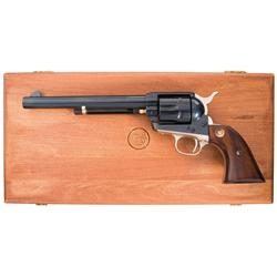 Cased Colt 125th Anniversary Single Action Army Revolver