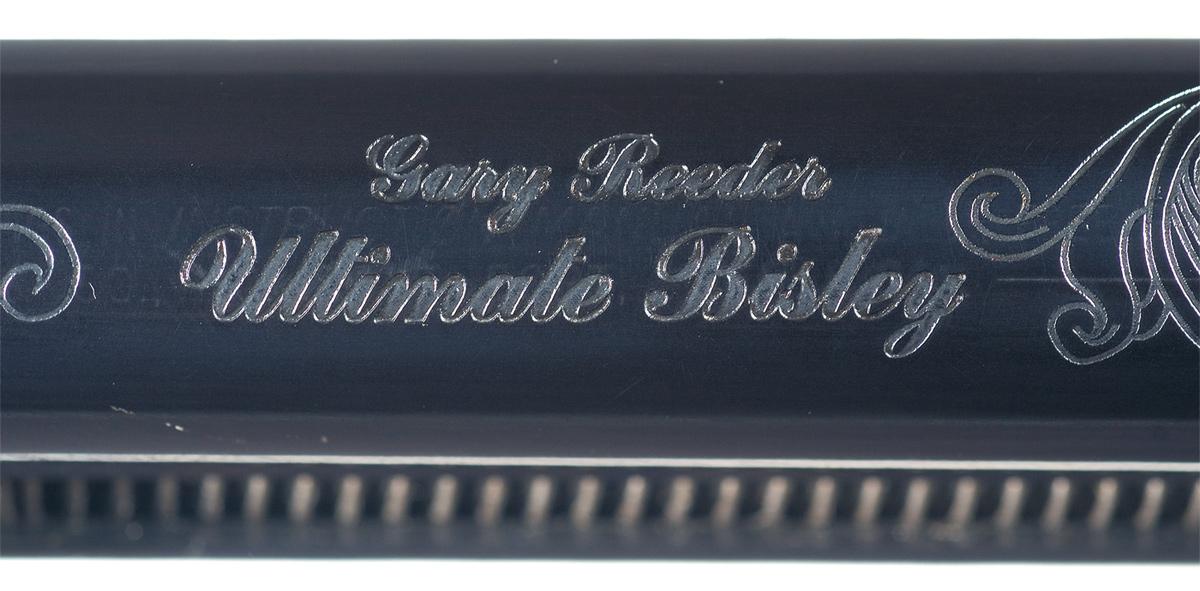Engraved Gary Reeder Custom Ultimate Bisley Revolver