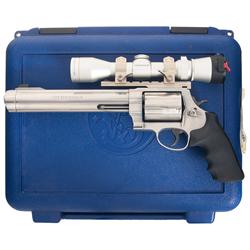 Smith & Wesson Model 500 Double Action Revolver with Scope with Box