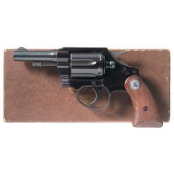 Exceptional Scarce Colt Courier Double Action Revolver with Box