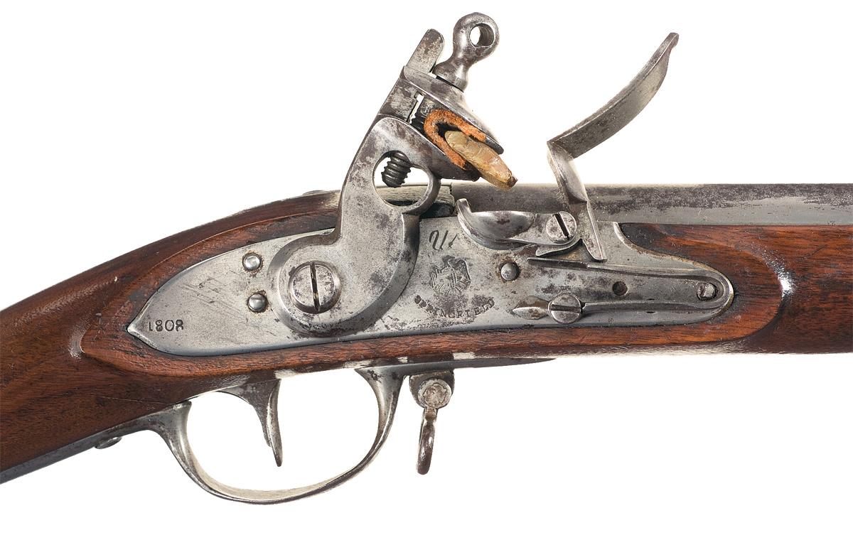U S Springfield Armory Model 1795 Type III Flintlock Musket u-s-springfield-armory-model-1795-type-iii-flintlock-musket