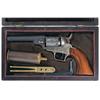Image 1 : Extraordinary Leather Cased Colt Model 1848 Baby Dragoon Revolver with Accessories