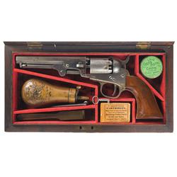 Cased Colt Model 1849 Percussion Pocket Revolver