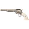Image 1 : Custom Engraved Colt Single Action "Frontier Six Shooter" Revolver with Pearl Grips
