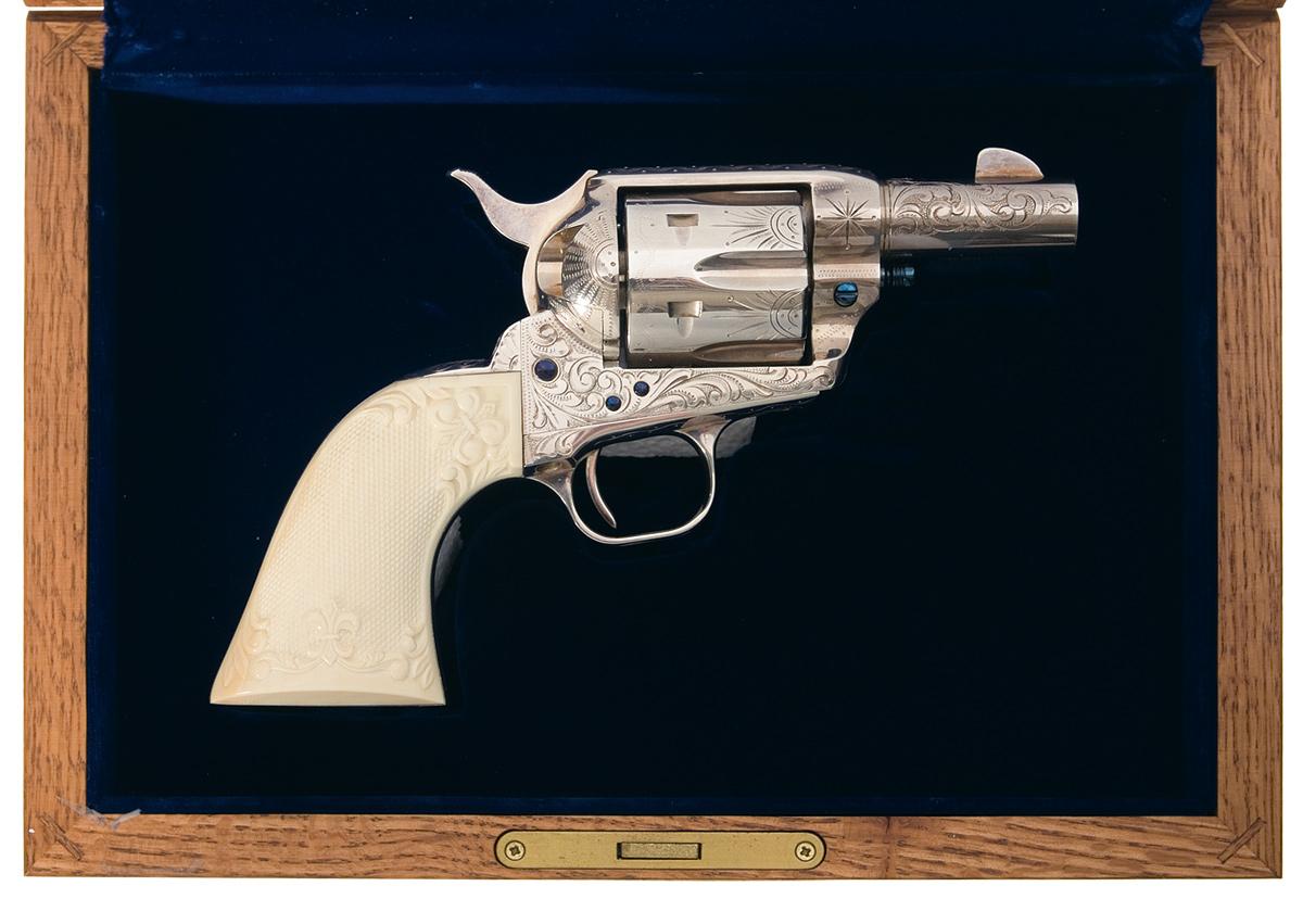 Cased Colt Texas Gun Collectors Association 1995 Show Gun Sheriff's