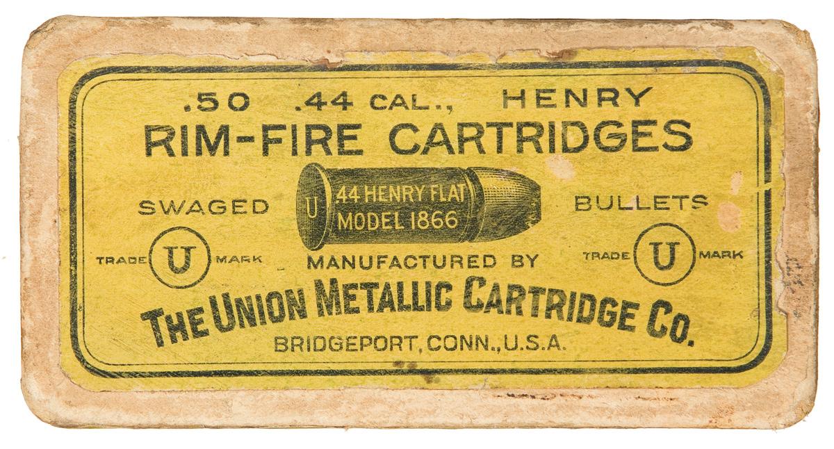 Box of UMC .44 Henry Rimfire Cartridges