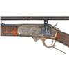 Image 1 : Exceptional Deluxe Special Order Factory Engraved Marlin Model 1893 Lever Action Rifle with Scope