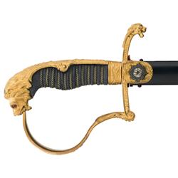 Imperial German Sword with Order of the Black Eagle Regalia