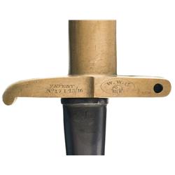 Very Rare Webley Mark VI Revolver Bayonet