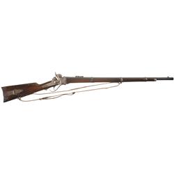 Fine Civil War Sharps New Model 1863 Military Rifle with Sling