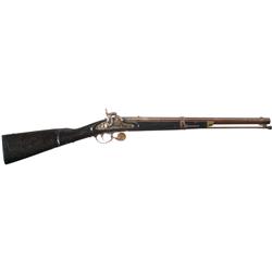 Extremely Rare D.C. Hodgkins & Sons Confederate Percussion Carbine