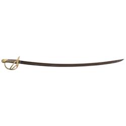 Unmarked Confederate "Dog River" Cavalry Saber