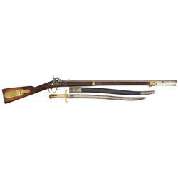 Tryon Contract U.S. Model 1841 "Mississippi" Percussion Rifle with Saber Bayonet