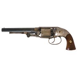 Scarce Martially Inspected U.S. Pettengill Patent Double Action Army Revolver