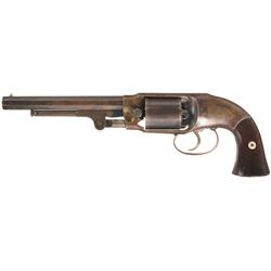Scarce C.S. Pettingill Double Action Army Model Percussion Revolver