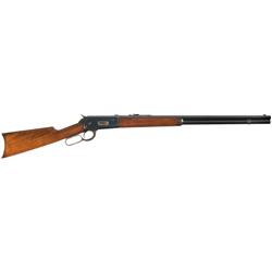 Winchester Model 1886 Lever Action Rifle with Ammunition