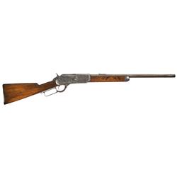 Winchester Model 1876 .50 Express Lever Action Short Rifle with British Proofs and Winchester Letter