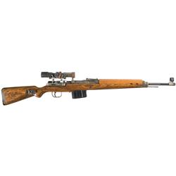 Excellent Late War Walther K43 Semi-Automatic Sniper Rifle with Scope Case