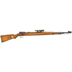 Spectacular Scarce Nazi Proofed Gustloff-Werke KKW Bolt Action Training Rifle with ZF41 Scope and Sc