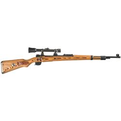 German K98 Mauser Turret Style Sniper Rifle with Carl Zeiss Scope