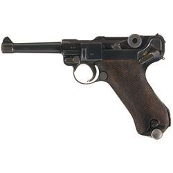 Desirable Pre-War "S" Code Krieghoff Luger Rig with Krieghoff Holster