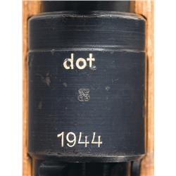 WWII Nazi "dot" 1944 Code 98K Bolt Action Rifle with Bayonet