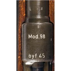 Late WWII Mauser byf 45 Code K98 Bolt Action Rifle with Sling