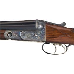 Excellent Engraved Parker Brothers Model DHE Double Barrel Box Lock Shotgun