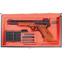 Cased Browning Medalist Semi-Automatic Target Pistol with Accessories