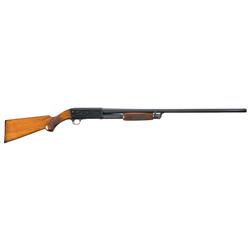 WWII U.S. Ithaca Model 37 Slide Action Training Shotgun With Documentation