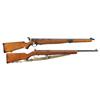 Image 1 : Two WWII U.S. Training Rifles A) U.S. Property Mossberg Model 42 MB(a) Training Rifle 