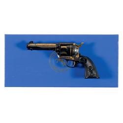 Engraved and Gold Accented Limited Edition Fourth Generation Colt Single Action Army Revolver with B