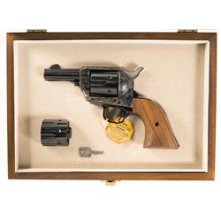 Cased 3rd Generation Colt Sheriffs Model Single Action Army Revolver with Box