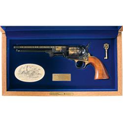 Cased U.S. Historical Society Reproduction 1851 Navy Commemorative USS Monitor and USS Virginia Perc