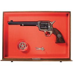 Cased Colt Texas Ranger Commemorative Single Action Revolver