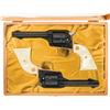 Image 1 : Cased Pair of Consecutively Serialized Colt West Virginia Centennial Commemorative Frontier Scout Re