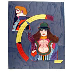 Richard Lindner, Couple II, Lithograph