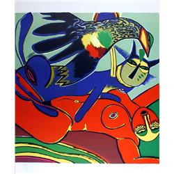 Corneille, Elle se Donne a L'ete, Lithograph