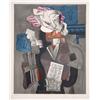 Image 1 : Pablo Picasso, Personnage et Colombe, Lithograph