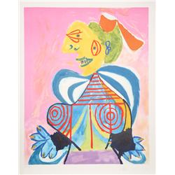 Pablo Picasso, L'Alesienne, Lithograph