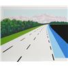 Image 1 : Joan Melnick, Swiss Road, Serigraph