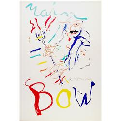 Willem de Kooning, Rainbow: Thelonius Monk, Lithograph