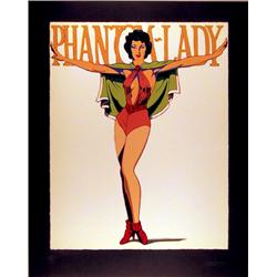 Mel Ramos, Phantom-Lady, Serigraph